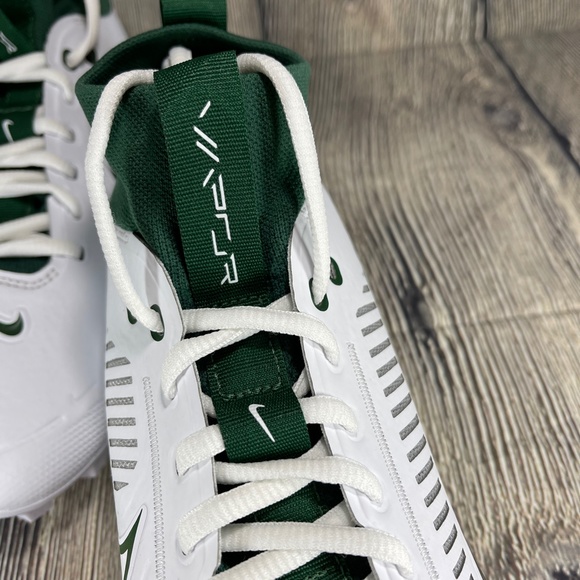 Nike Vapor Edge Pro 360 2 Football Cleats White/Green FJ1581-130 - Picture 7 of 8